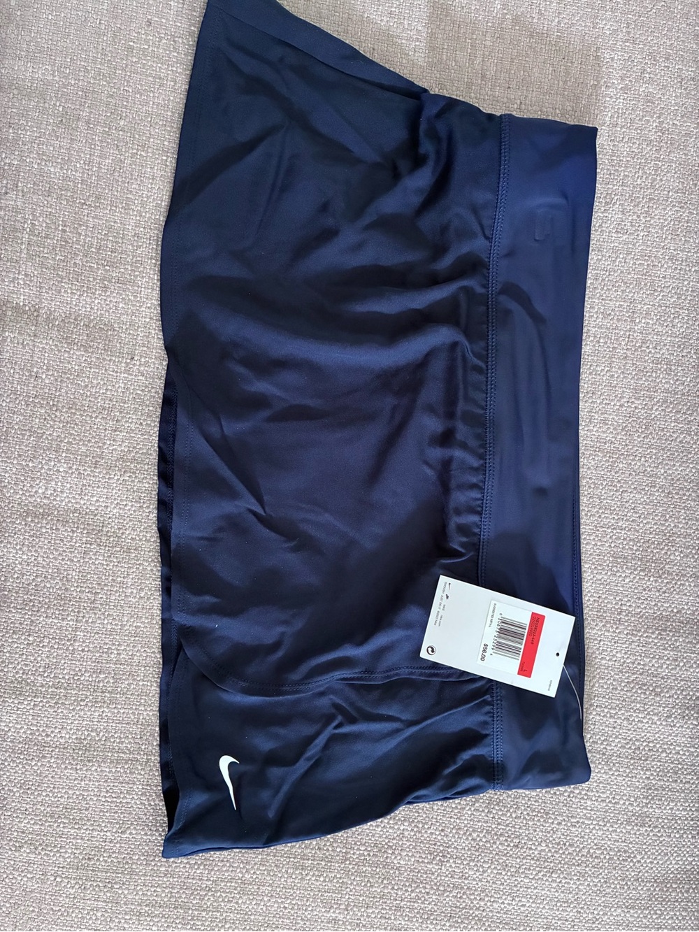 Nike Navy Athletic Skirt with Built-In Shorts Skort for golfing